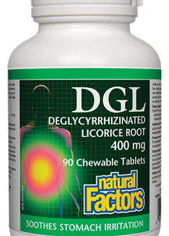 Natural Factors DGL Licorice (90 Chewable Tablets) Cheap