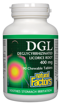 Natural Factors DGL Licorice (90 Chewable Tablets) Cheap