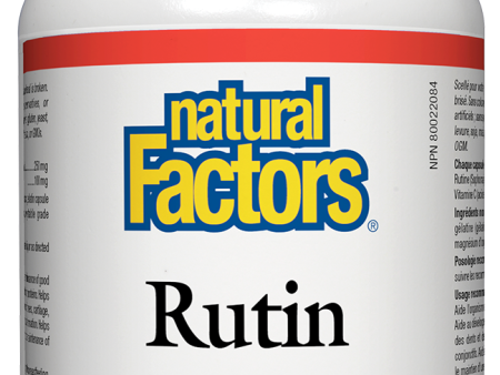 Natural Factors Rutin (250mg) (90 Capsules) Online now