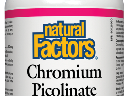 Natural Factors Chromium Picolinate (500mcg) (90 Tablets) For Cheap