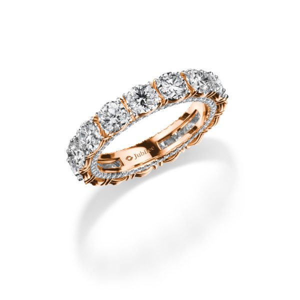 แหวนเพชร Majestic Eternity Diamond Line Ring For Cheap