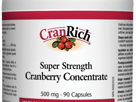 Natural Factors CranRich Cranberry Concentrate (500mg) (90 Caps) Supply