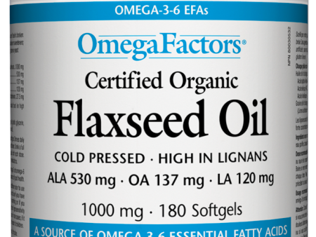 Natural Factors Flaxseed Oil (180 SoftGels) Discount