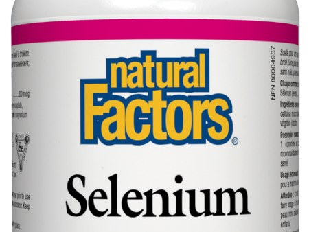 Natural Factors Selenium (200mcg) (90 Tabs) Cheap