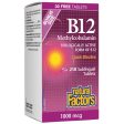 Natural Factors B-12 Methylcobalamin (1000mcg) BONUS (210 SubTabs) on Sale