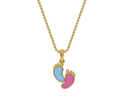 Baby Feet Kids Pendant on Sale