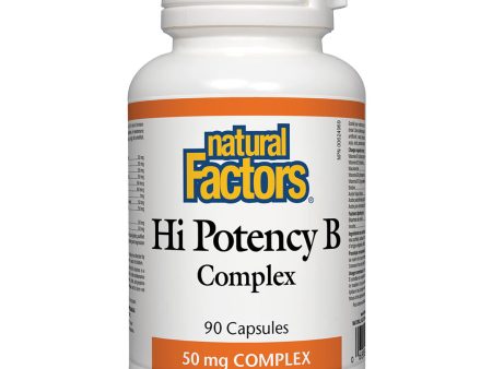 Natural Factors Hi-Potency B-Complex (50 mg) (90 Caps) Supply