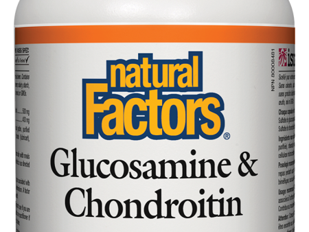 Natural Factors Glucosamine & Chondroitin Sulfates (900mg) (120 Capsules) Fashion