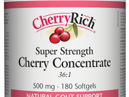 Natural Factors Cherryrich Super Strength Concentrate (500 mg) (180 Capsules) Cheap