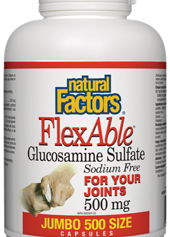 Natural Factors Flexable Glucosamine Sulfate (500 Capsules) Sale