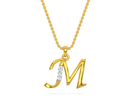 Alphabet M  Unisex Pendant Sale