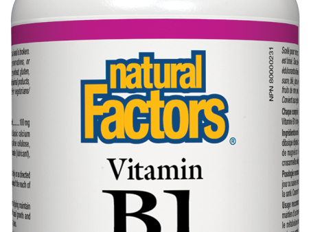 Natural Factors B-1 Thiamine (90 Tablets) For Cheap