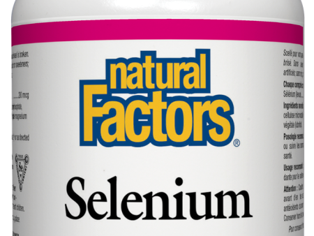 Natural Factors Selenium (200mcg) (180 Tabs) For Sale