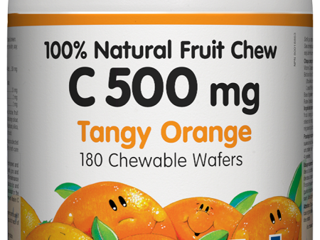 Natural Factors Vitamin C Chewables - Tangy Orange (180 Tabs) Discount