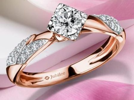 แหวนเพชร Love Blooming Shining Solitaire Ring Online Sale