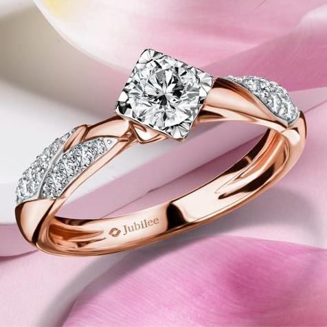 แหวนเพชร Love Blooming Shining Solitaire Ring Online Sale