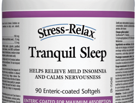 Natural Factors Stress Relax Tranquil Sleep (90 SoftGels) For Discount