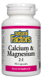 Natural Factors Calcium & Magnesium 2:1 (90 Capsules) For Cheap