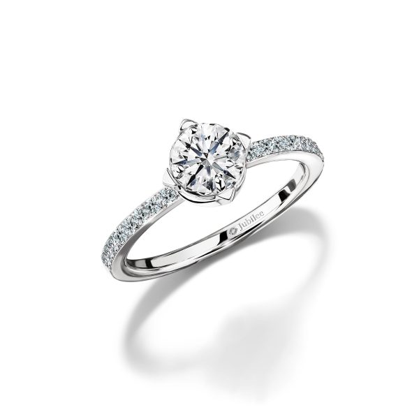 แหวนเพชร The Destined Solitaire Diamond Ring (Certificate: GIA) Online now