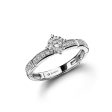 แหวนเพชร Lumiere Brique Pave’ Solitaire Ring Discount