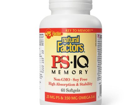 Natural Factors PS IQ Memory (60 Softgels) Hot on Sale