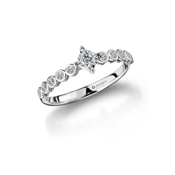 แหวนเพชร Star Shine Diamond Line Ring For Discount