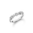 แหวนเพชร The Promise Oval with Princess Diamond Shape Ring Hot on Sale