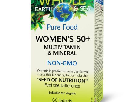 Whole Earth & Sea Women s 50+ Multivitamin & Mineral (60 Tablets) Online Sale