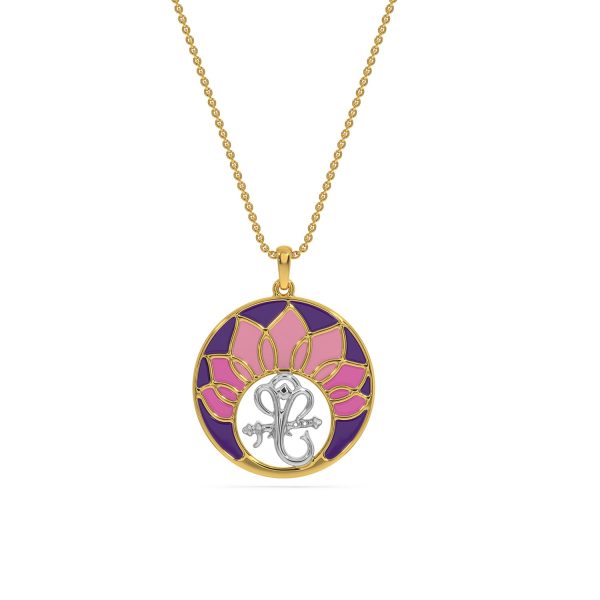 Mandala Ganpati Pendant For Cheap