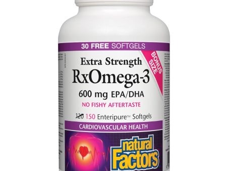 Natural Factors RxOmega-3 Factors (Bonus) (150 Softgels) Discount