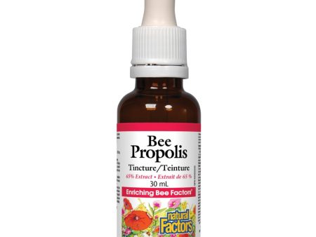 Natural Factors Bee Propolis 65% Tincture (30ml) Supply