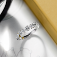 แหวนเพชร The Promise Oval with Princess Diamond Shape Ring Hot on Sale