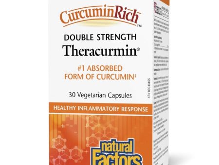 Natural Factors CurcuminRich Double Strength Theracurmin (30 VCaps) For Cheap