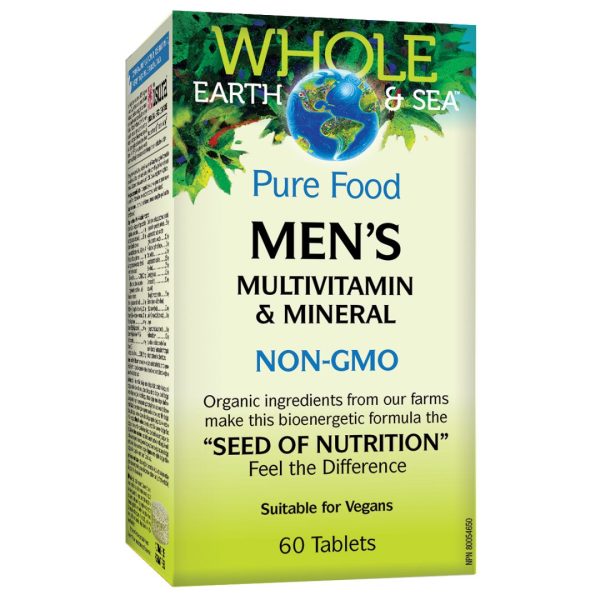 Whole Earth & Sea Men s Multivitamin & Mineral (60 Tablets) Online