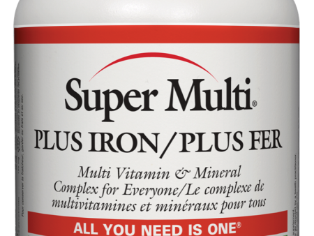 Natural Factors Super Multi Plus Iron (90 Tablets) Cheap