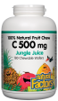 Natural Factors Natural Fruit Chew C (500mg) Jungle Juice (180 Chewables) Sale