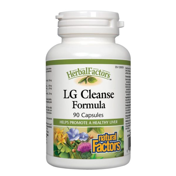 Natural Factors LG Cleanse Formula (90 Capsules) For Sale