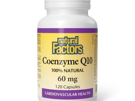 Natural Factors Coenzyme Q10 (60mg) (120 Capsules) Hot on Sale