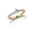 แหวนเพชร Star Shine Diamond Line Ring For Discount