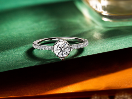 แหวนเพชร The Destined Solitaire Diamond Ring (Certificate: GIA) Online now