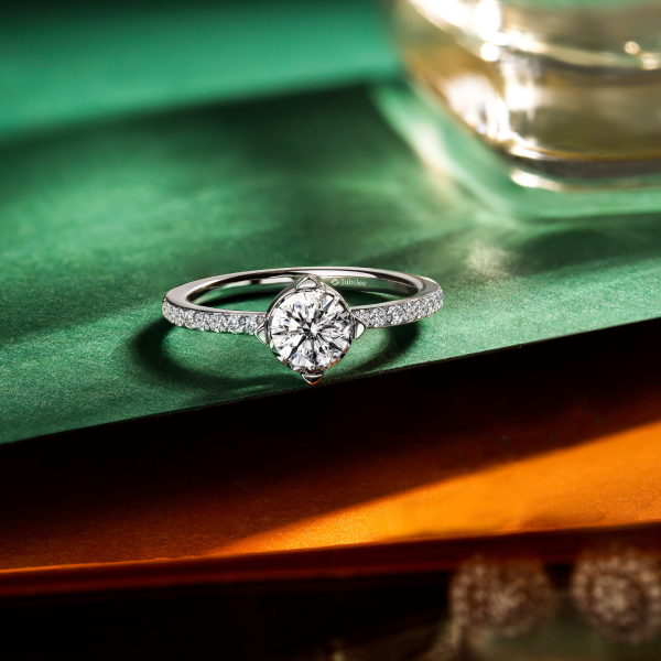 แหวนเพชร The Destined Solitaire Diamond Ring (Certificate: GIA) Online now