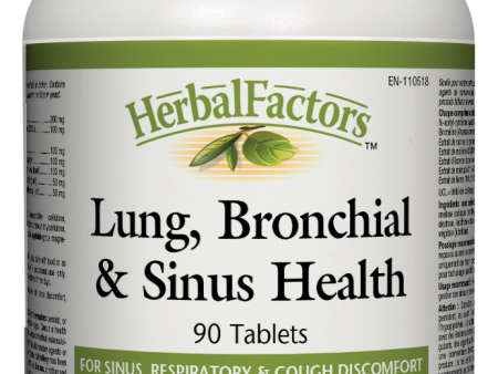 Natural Factors Lung Bronchial & Sinus Health (90 Tablets) Online Sale