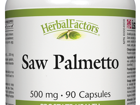 Natural Factors Saw Palmetto (500mg) (90 Capsules) For Cheap