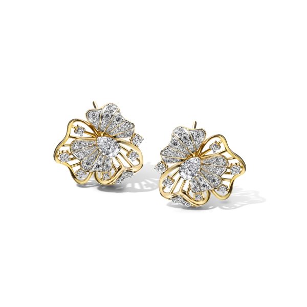 Le Ruban Fleur Earrings Online Sale