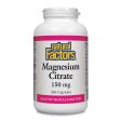 Natural Factors Magnesium Citrate (150mg) (360 Caps) Online now