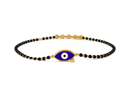 Ayra Evil Eye Mangalsutra Bracelet Discount