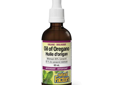 Natural Factors Organic Oregano Oil (60ml) Sale