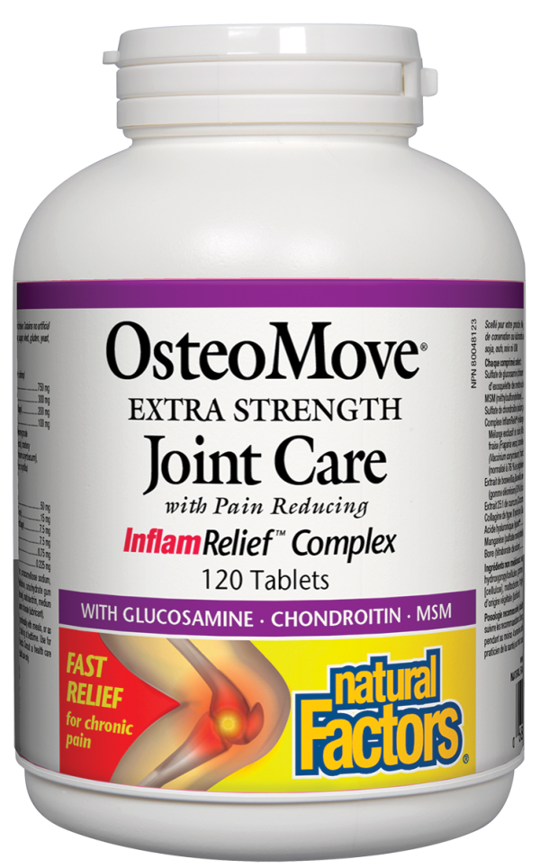 Natural Factors OsteoMove Extra Strength Joint Care (120 Tablets) Online Sale