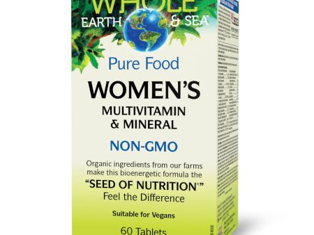 Whole Earth & Sea Women s Multivitamin & Mineral (60 Tablets) For Sale