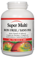 Natural Factors Super Multi Iron-Free (180 Tablets) Discount